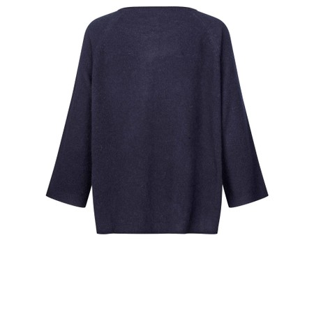 Masai Clothing MaFabizia Navy Blazer Top - Blue
