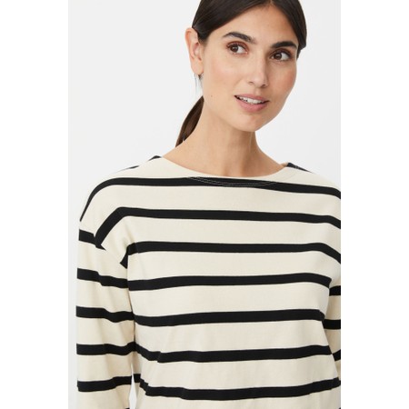 Masai Clothing MaBaylor Stripe Top - Black