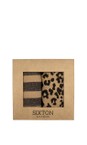 Sixton London Sand Leopard & Berlin Sand Leopard And Berlin Sock Box  