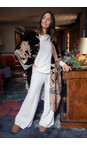 Amazing Woman Cream Colette Cream Supersoft Knit Trousers  