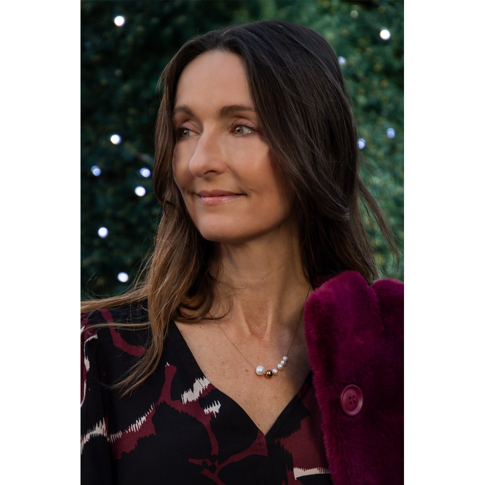 Chalk Ashford Multi Ball Necklace Gold