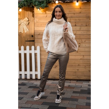 Foil Glitter Arzzi Jean - Silver