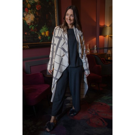 Mama B Emotiva Antracite Relaxed Fleece Jumper - Grey