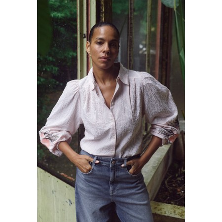 Mos Mosh Ciu Oxfo Peachy Shirt - Orange