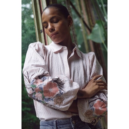 Mos Mosh Ciu Oxfo Peachy Shirt - Orange