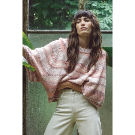 Mos Mosh Edele Peachy 3/4 Knit - Orange