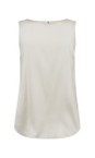 Mos Mosh 180 Ecru Astrid V-Neck Ecru Silk Tank Top  