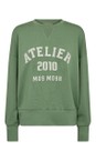 Mos Mosh 846 Turf Green Nima O-LS Turf Green Sweatshirt  