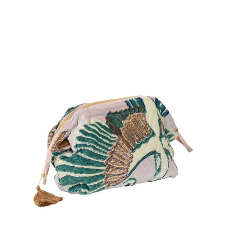 One Hundred Stars Organic Cotton Velvet Pouch - Multicoloured