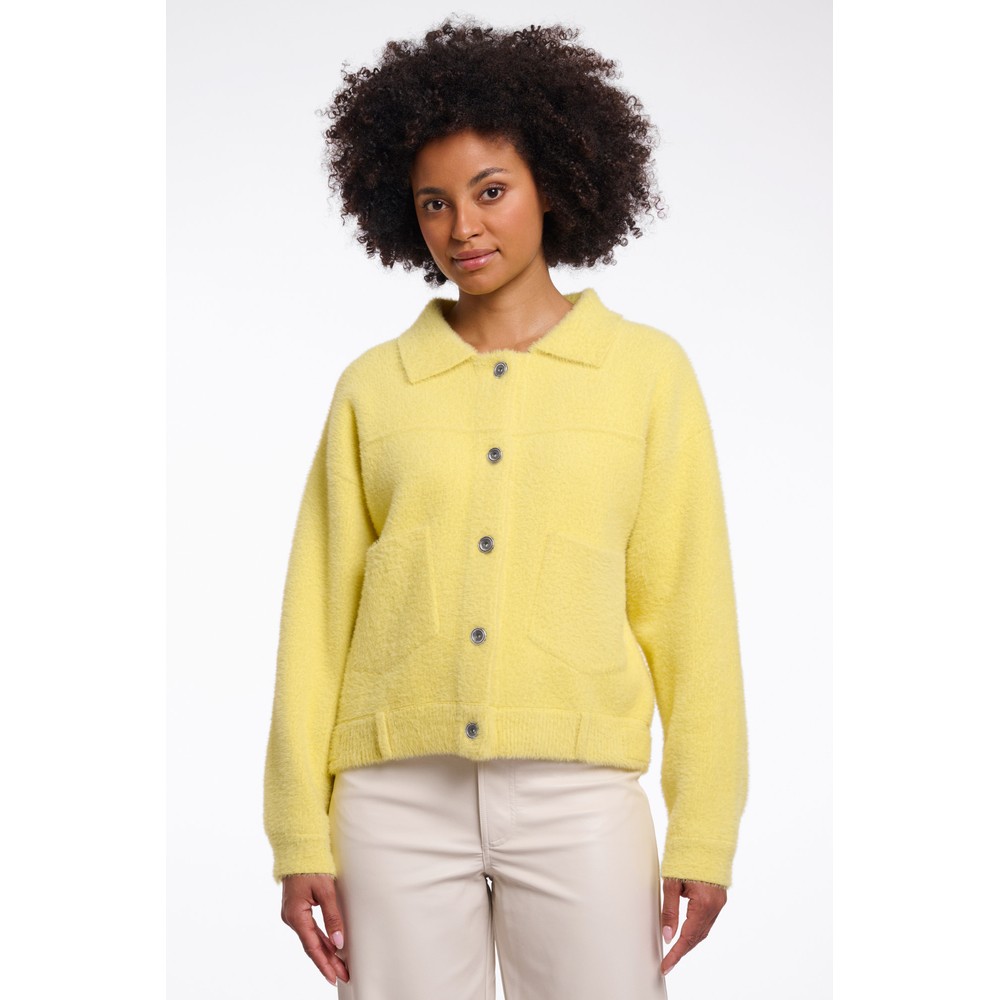 RINO AND PELLE Breezy Lime Bubbly Boxy Jacket Breezy Lime