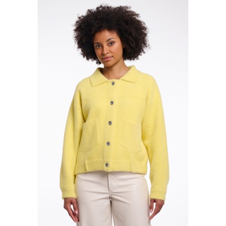 RINO AND PELLE Breezy Lime Bubbly Boxy Jacket - Green