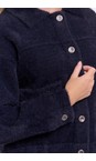 RINO AND PELLE Dark Navy Dark Navy Bubbly Boxy Jacket  