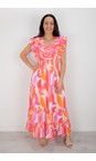 Foil Feeling Peachy Best Odds Feeling Peachy Dress  