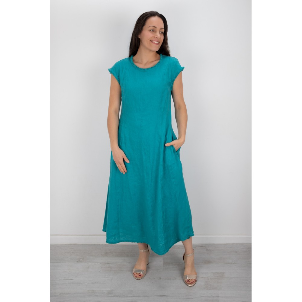 Foil Festival Aquatic Event Dress Aquatic