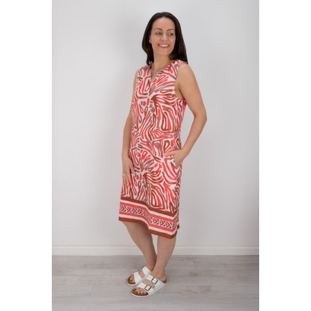 Foil Sun-Sational Prowl Dress - Red