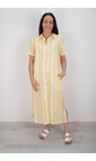Foil Soft Stripe Advanced Interaction Soft Stripe Dress  
