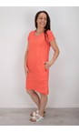 Foil Melon Festival Melon Linen Dress  