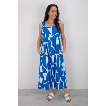 Foil Sunseeker Reflection Dress - Blue