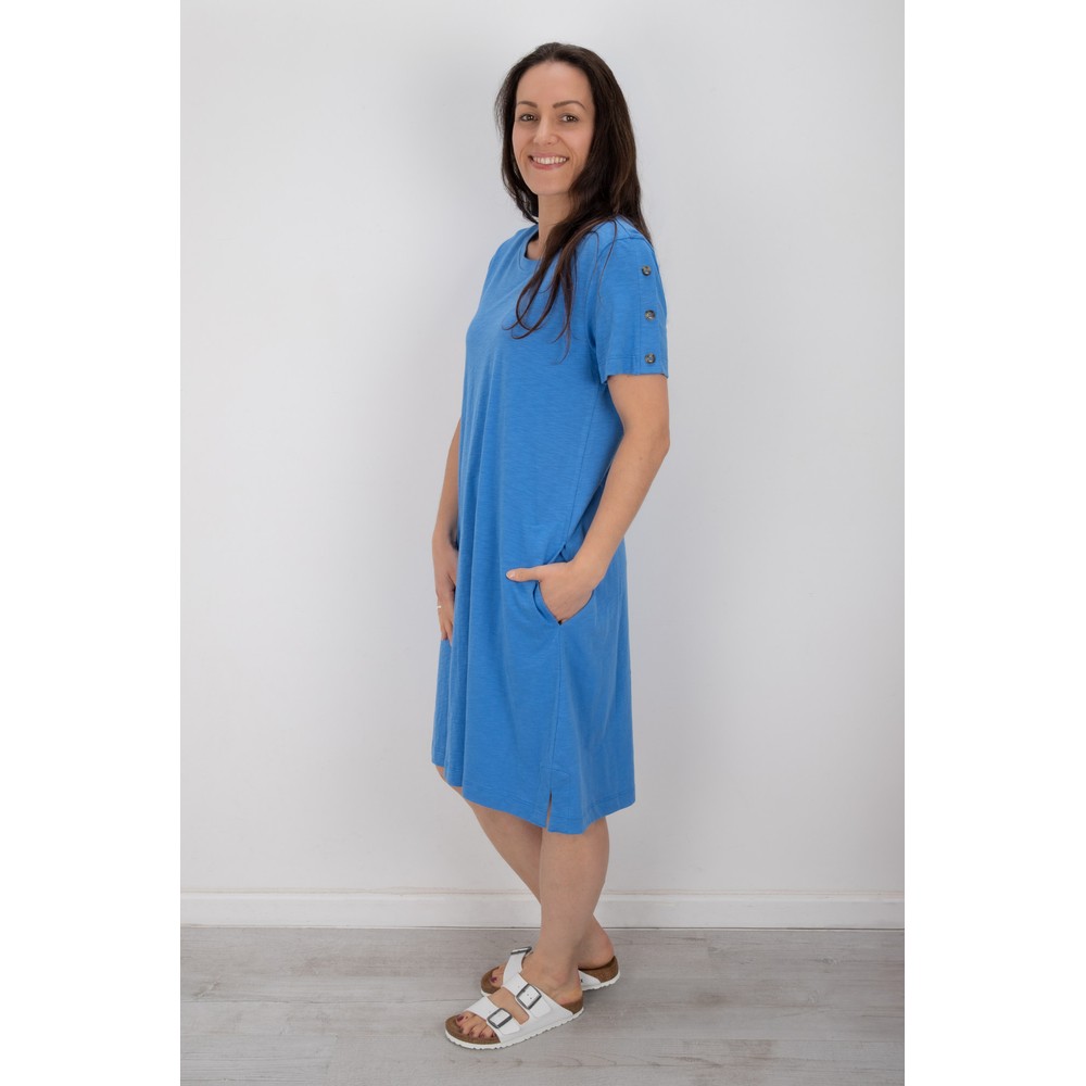 Foil Worth The Hype Regatta Blue Dress Regatta Blue