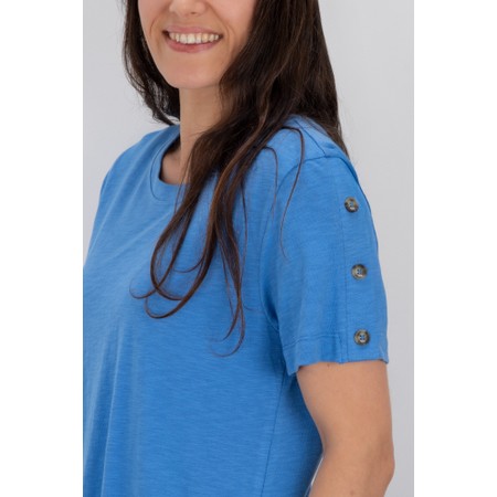 Foil Worth The Hype Regatta Blue Dress - Blue