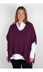Amazing Woman Plum Carey X Plum Two Pocket Throwover Knit  