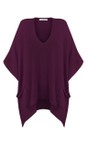 Amazing Woman Plum Carey X Plum Two Pocket Throwover Knit  