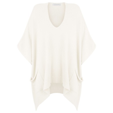 Amazing Woman Carey X Cream Two Pocket Throwover Knit - Off-White