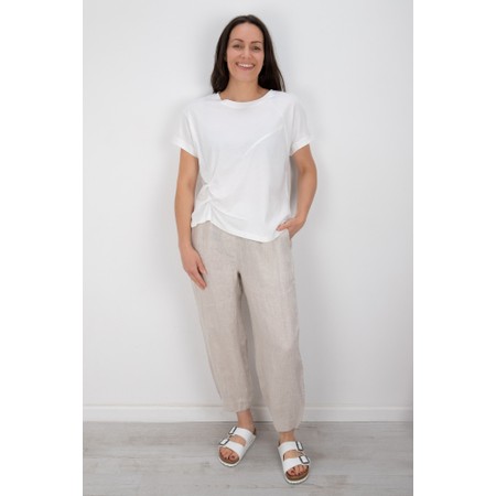 Foil Jubilant Bubble Sandy Marl Pant - Beige