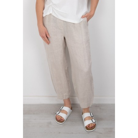 Foil Jubilant Bubble Sandy Marl Pant - Beige