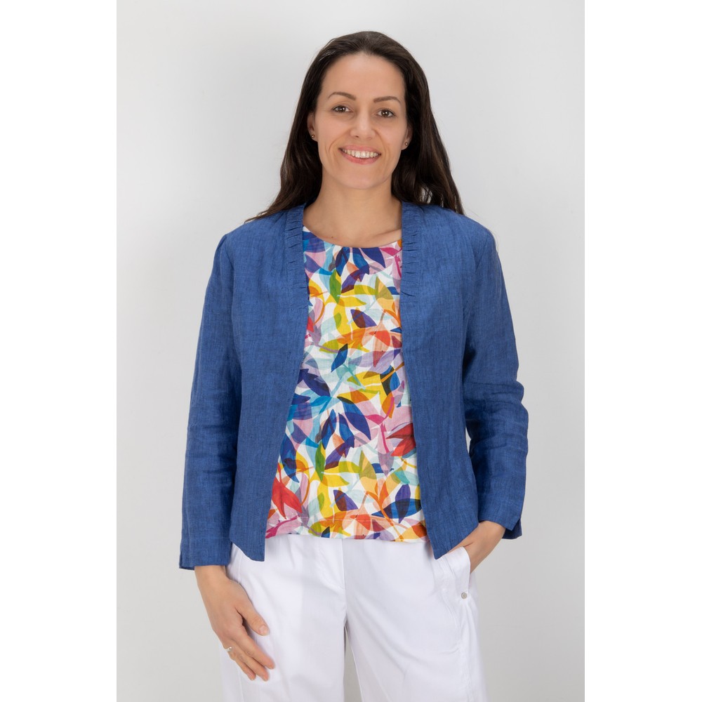 Foil Gather Together Capri Short Jacket Capri 