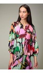 Sahara Multi Floral Collage Print Dress  