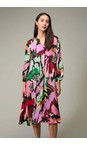 Sahara Multi Floral Collage Print Dress  