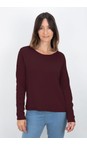 Amazing Woman Mulberry Chloe Supersoft Roll Hem Boxy Knit  