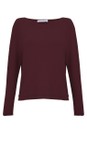 Amazing Woman Mulberry Chloe Supersoft Roll Hem Boxy Knit  