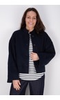 Chalk Navy Edwina Jacket  