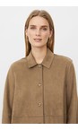 Masai Clothing Otter MaIvethra Faux Suede Shirt  