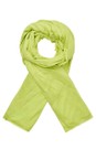 Masai Clothing Chartreuse MaAmega Solid Chartreuse Jersey Scarf  