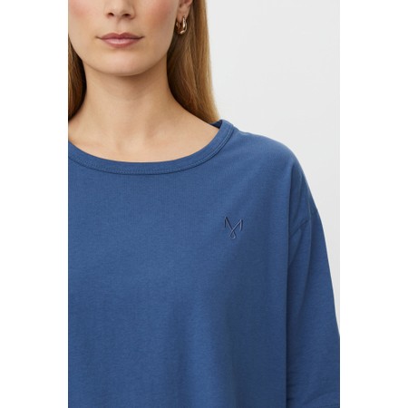 Masai Clothing MaDoreann Ensign Blue Top - Blue