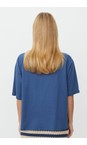 Masai Clothing Ensign Blue MaDoreann Ensign Blue Top  
