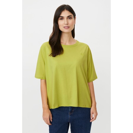 Masai Clothing MaDoreann Chartreuse Top - Gold