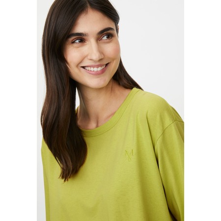 Masai Clothing MaDoreann Chartreuse Top - Gold