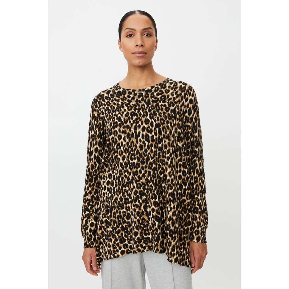 Masai Clothing MaFeluci Animal Print Jumper Incense