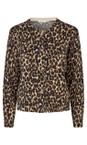 Masai Clothing Incense MaLika Animal Print Cardigan  
