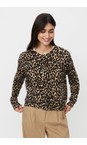 Masai Clothing Incense MaLika Animal Print Cardigan  