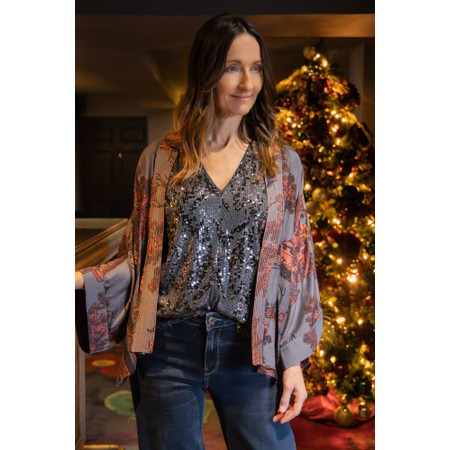 InWear Kimba Silver Top - Metallic