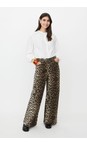 Masai Clothing Otter MaPassang Animal Print Denim Trouser  