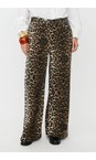 Masai Clothing Otter MaPassang Animal Print Denim Trouser  