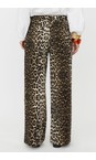 Masai Clothing Otter MaPassang Animal Print Denim Trouser  