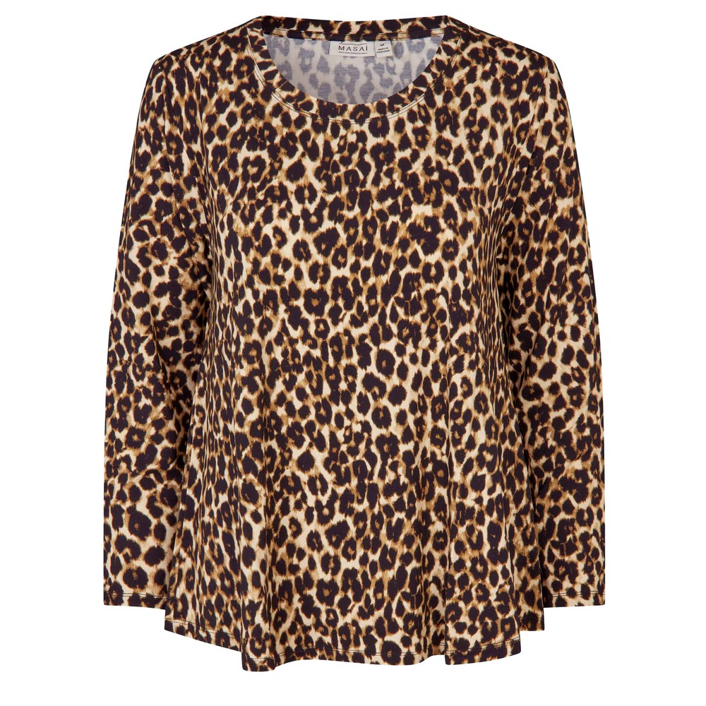 Masai Clothing MaBadisna Insense Print Top Incense