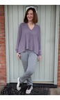 Robell Light Grey Bella Light Grey Slim Fit Full Length Jean  